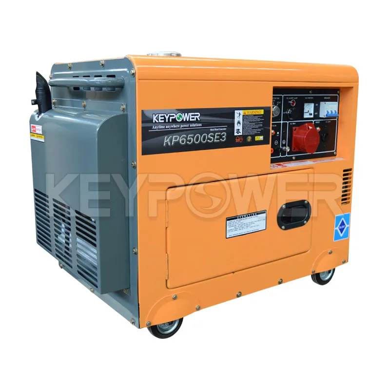 5kw 6.5kw Soundproof Diesel Generator Portable Diesel Generator 5kw