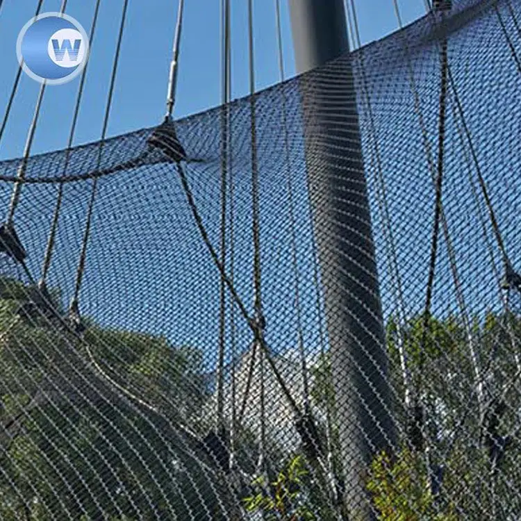 Дешевая клетка для птиц из нержавеющей стальной трос сетка вольер сетки