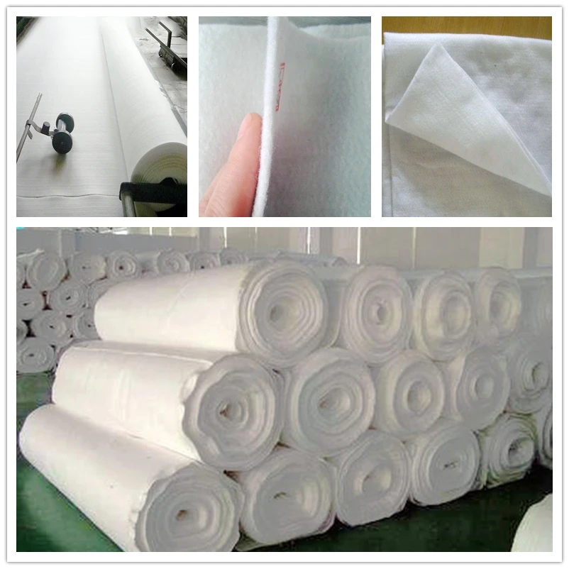
PP / PET impermeable non - woven geotextile for construction 