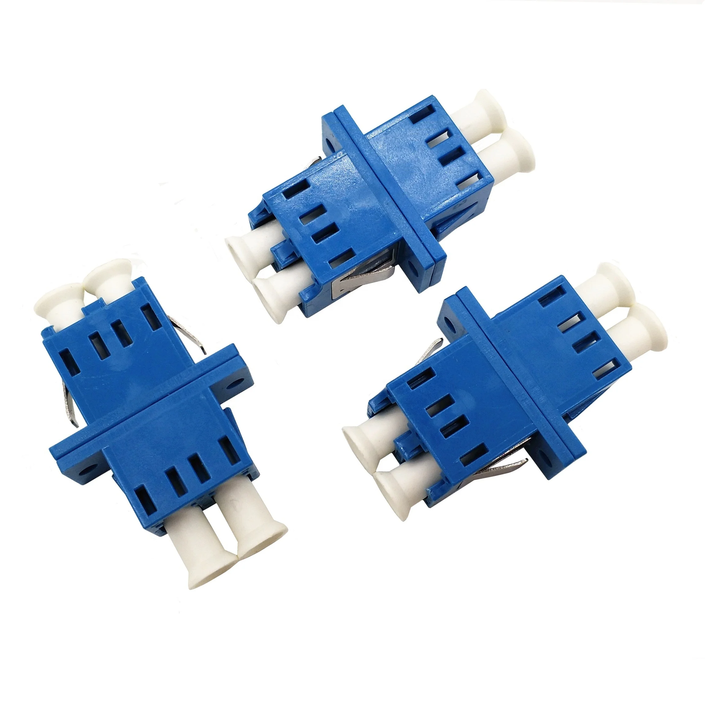LC UPC/APC Optical Fiber Adapter Single Mode Multi Mode OM3 OM4 Duplex Fiber Connector  Fiber Adapter