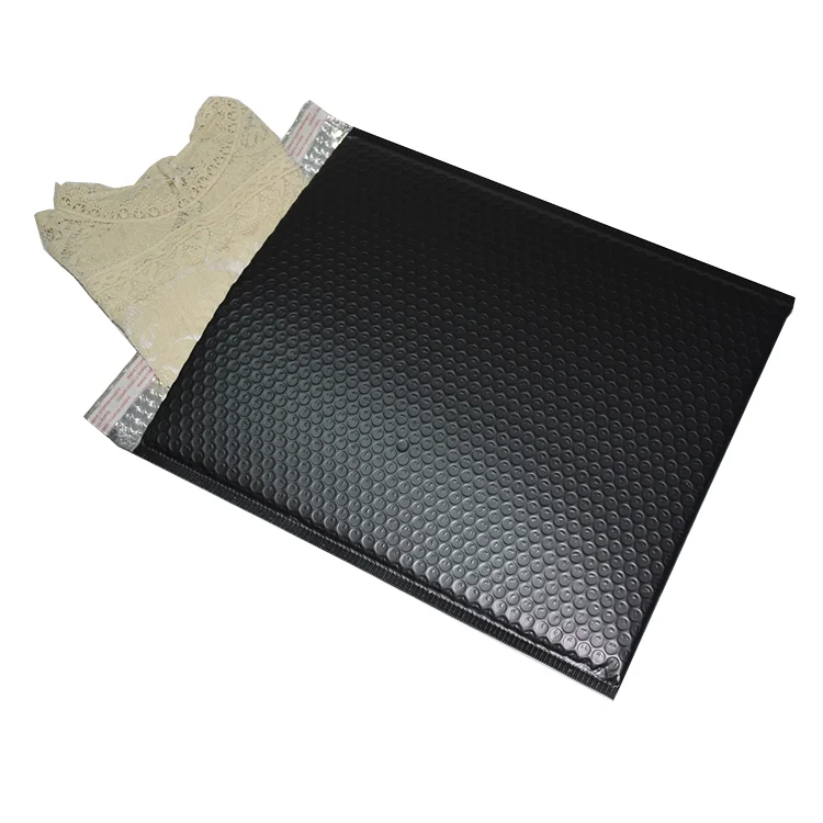 A4 size Custom printed wholesale waterproof plastic air padded envelopes pe poly bubble mailer for shop