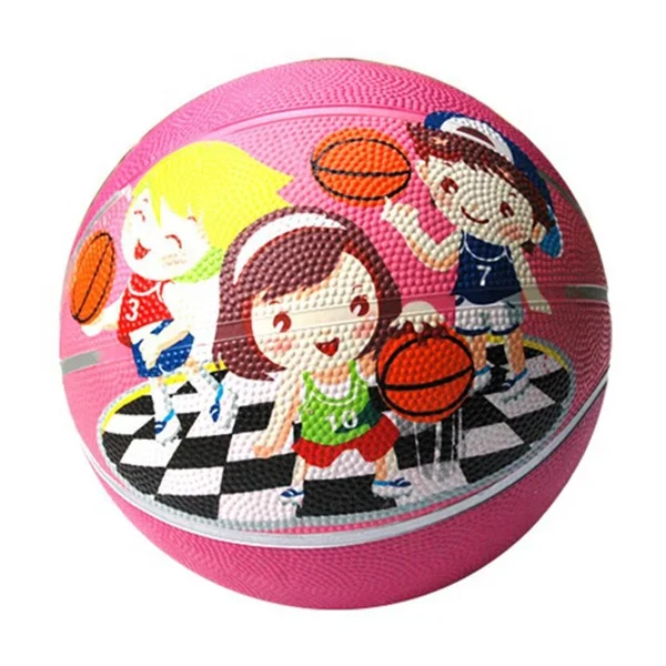 Custom your own promotional gift rubber basket ball basketball ball