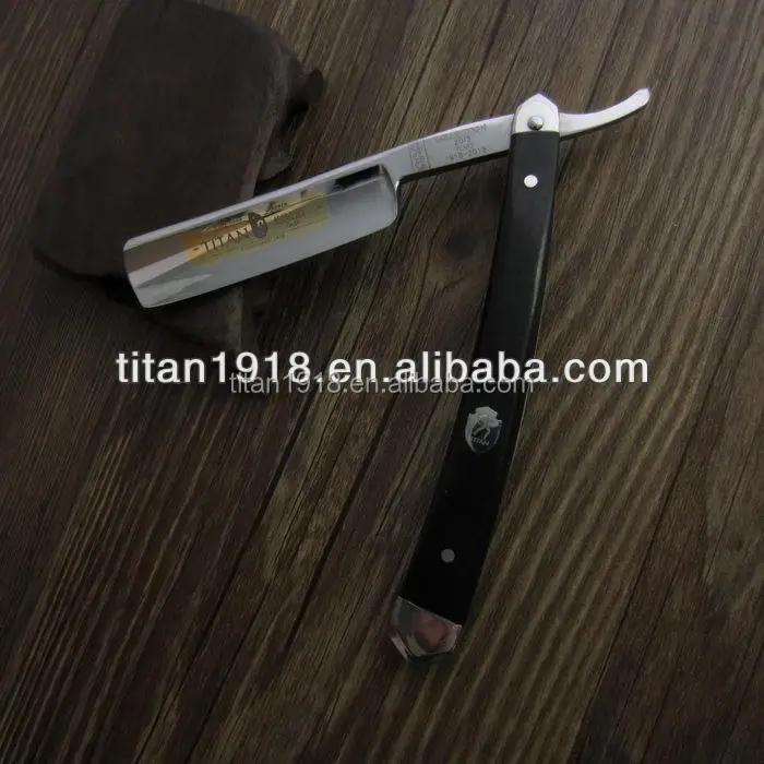 wooden handle shaving razor straight razor man shaving