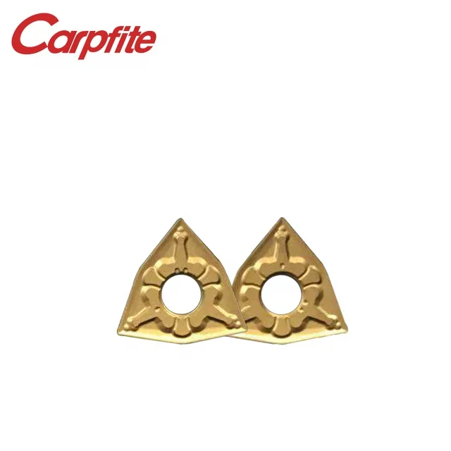 low cost and high quality CNC  carbide turning inserts WNMG 080404 VP15TF for Rough Machining