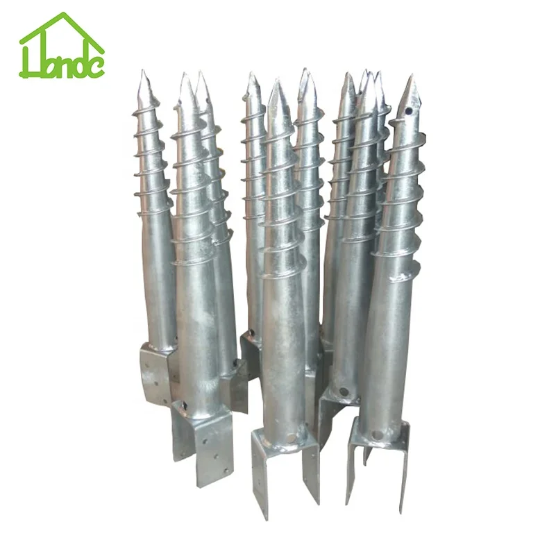 Hot Dipped Galvanized Ground Anchor For Wooden Fence