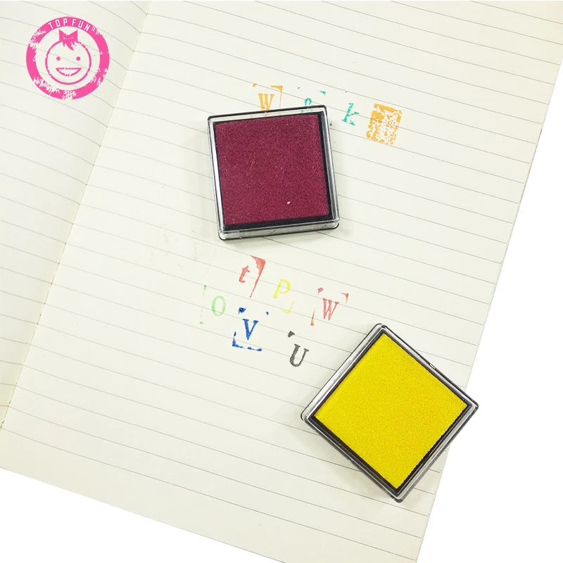 small stamp pad non-toxic pigment ink pad for card making craft