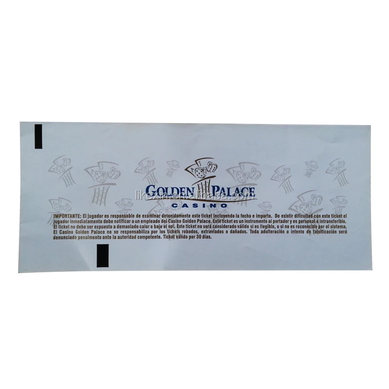 
Китай, оптовая продажа, бумажный слот для билета, слот для билета, термобумага 