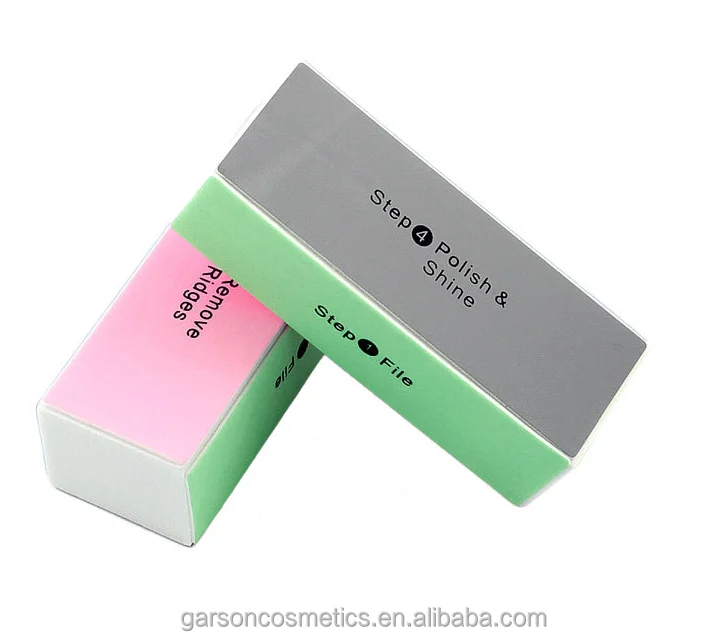 
The manicure and polished 100 pieces of the nail polish 4 way nail file 