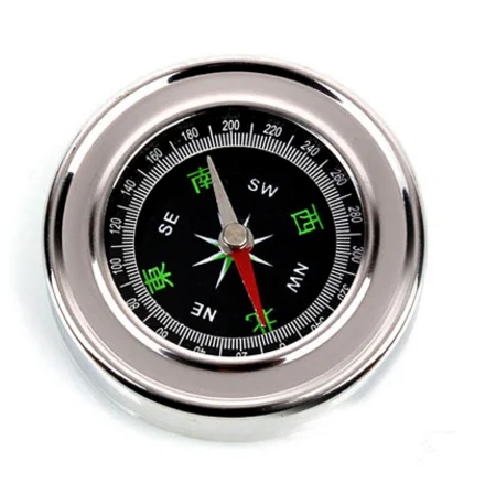 Muslim compass qibla finder al kaabah direction metal compass pocket compass brass north arrow