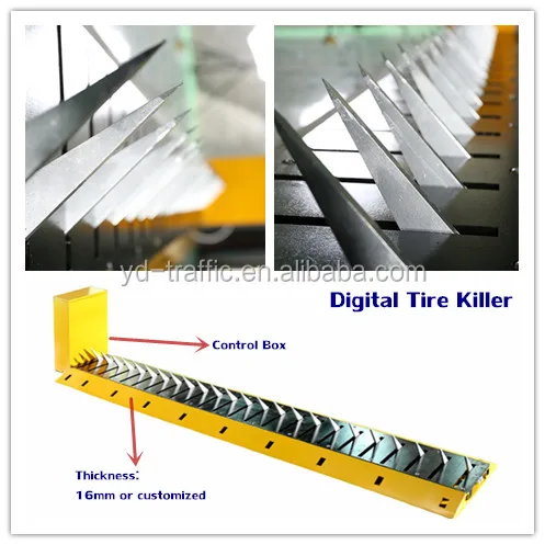 high security tire killer steel speed bump Road Spikes Tyre Killer security road security gates factory price tyre killer