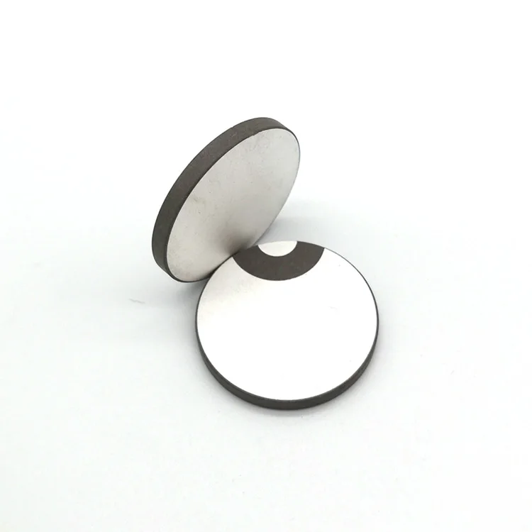 Piezoelectric Ceramic Disc 40mm Ultrasonic Transducer
