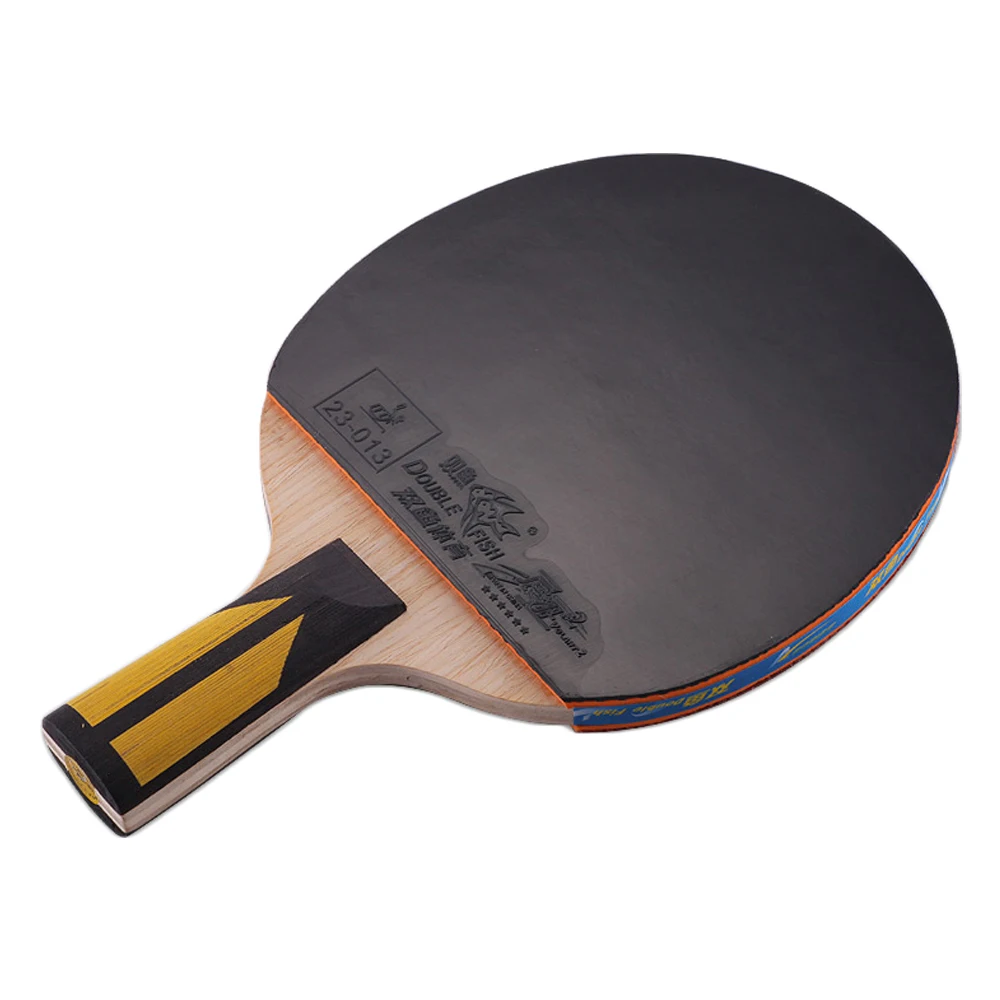 Double Fish 6A table tennis bat with ittf pingpong rubber