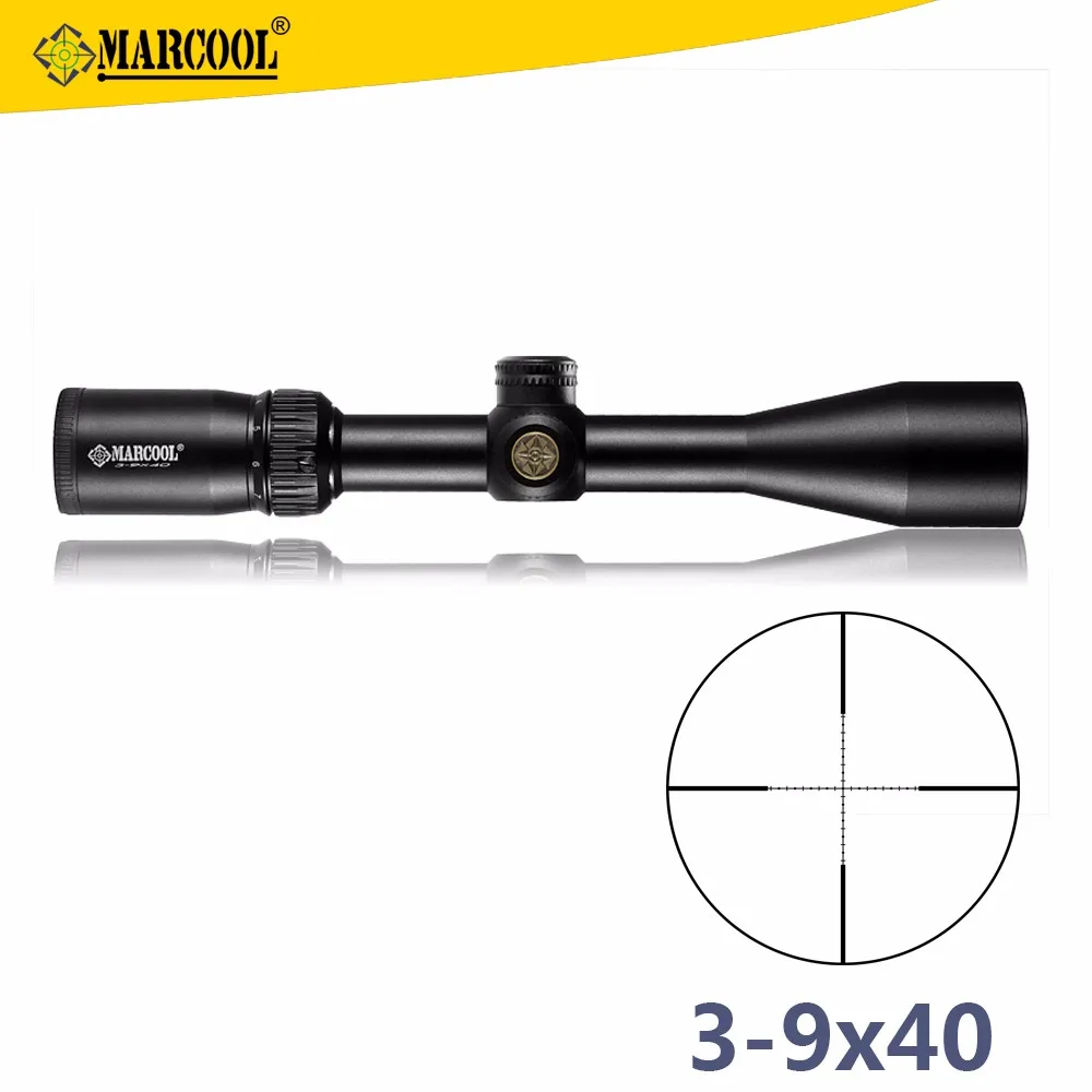 Marcool 3-9x40 Mil-dot Стекла Ethed Сетка Аксессуары Пневматический Пистолет Охота Прицел