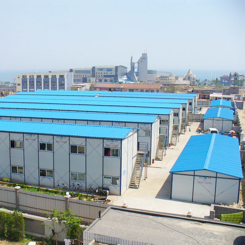 Easy Installation High Strength Modular Prefabricated House Building Labor Camps
