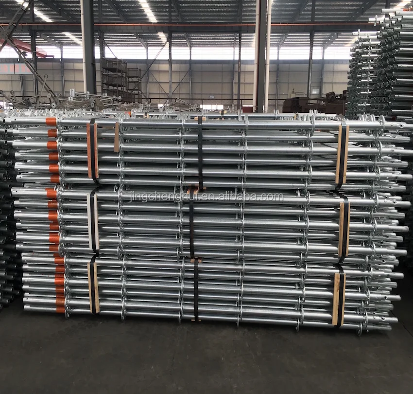 LAYHER MULTIDIRECTIONAL SCAFFOLDING Ringlock Building Construction Industrial Q235/ Q345 Painted/ HDG Vertical Durable