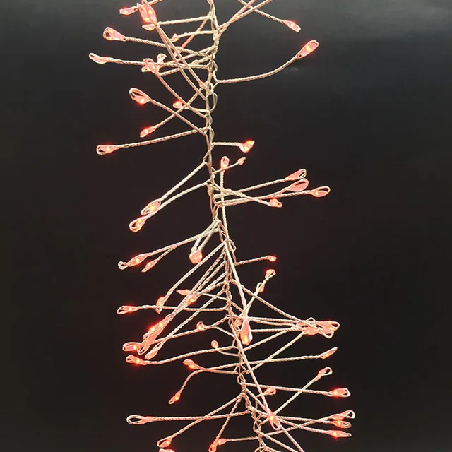 8 Modes Waterproof Outdoor Indoor Christmas LED Firecracker Fairy String Light led holiday light