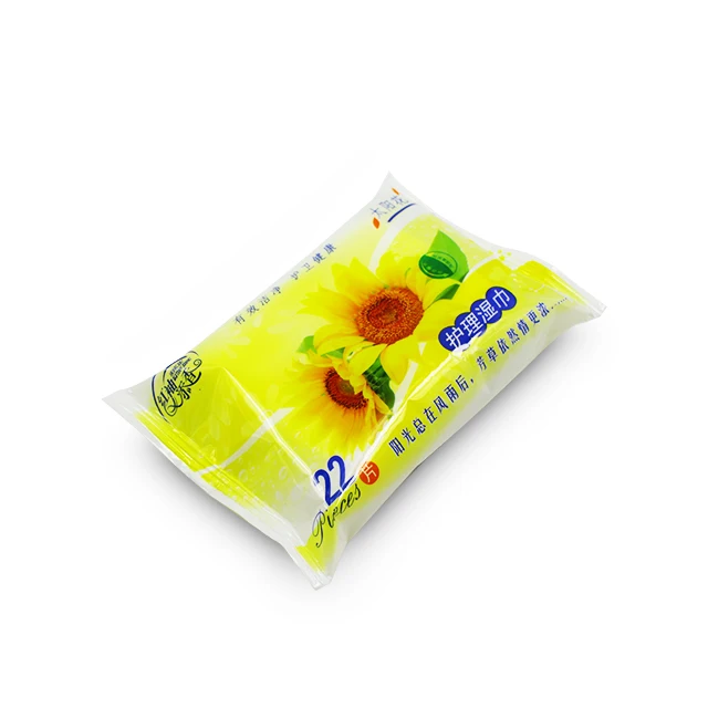 HaiJie Factory Supplier Fragrance Household Soft Adult Wet Wipes