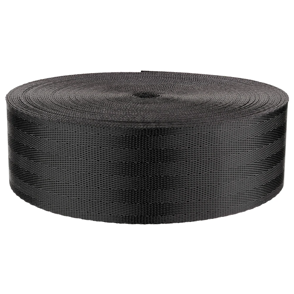 High Tenacity 2.5cm 3.8cm 5cm Polyester Webbing Car Seat Belt Webbing Seatbelt Webbing