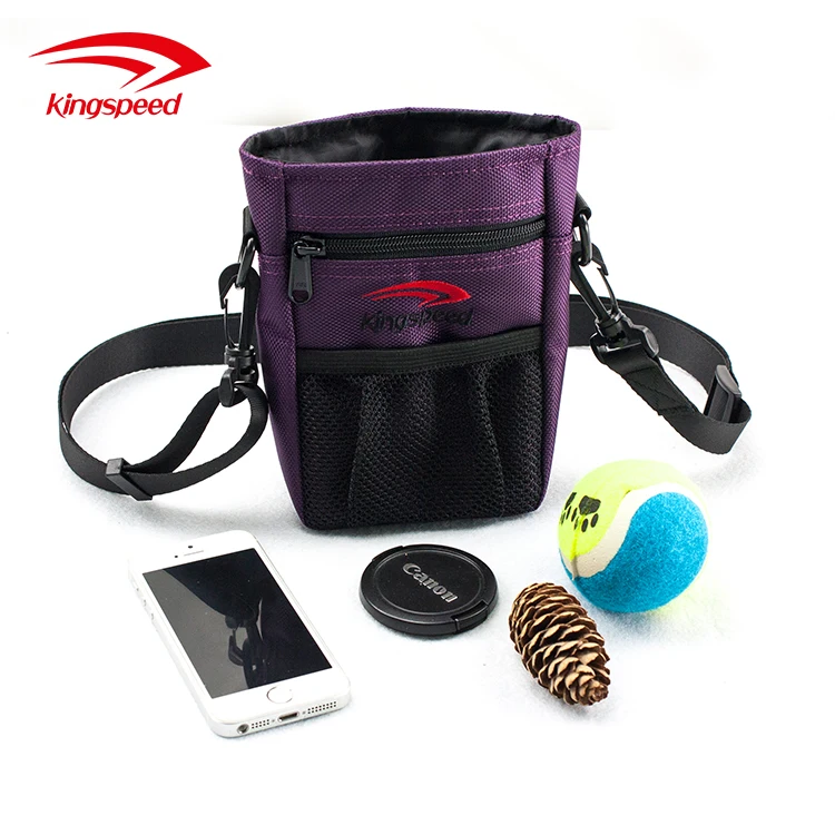 factory direct Premium Dog Training Treat Resealable Pouch with Dog Poop Bag Dispenser