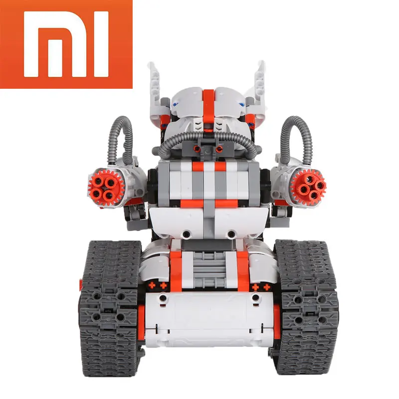 Global Version Xiaomi Mitu Robot Builder Building Blocks Toys Robot Building and Coding Kit Programmable Smart Track Robot Kit