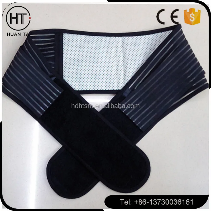 Adjustable Tourmaline Self-heating Waist Belt Magnetic Therapy Lumbar Support Back Waist Support