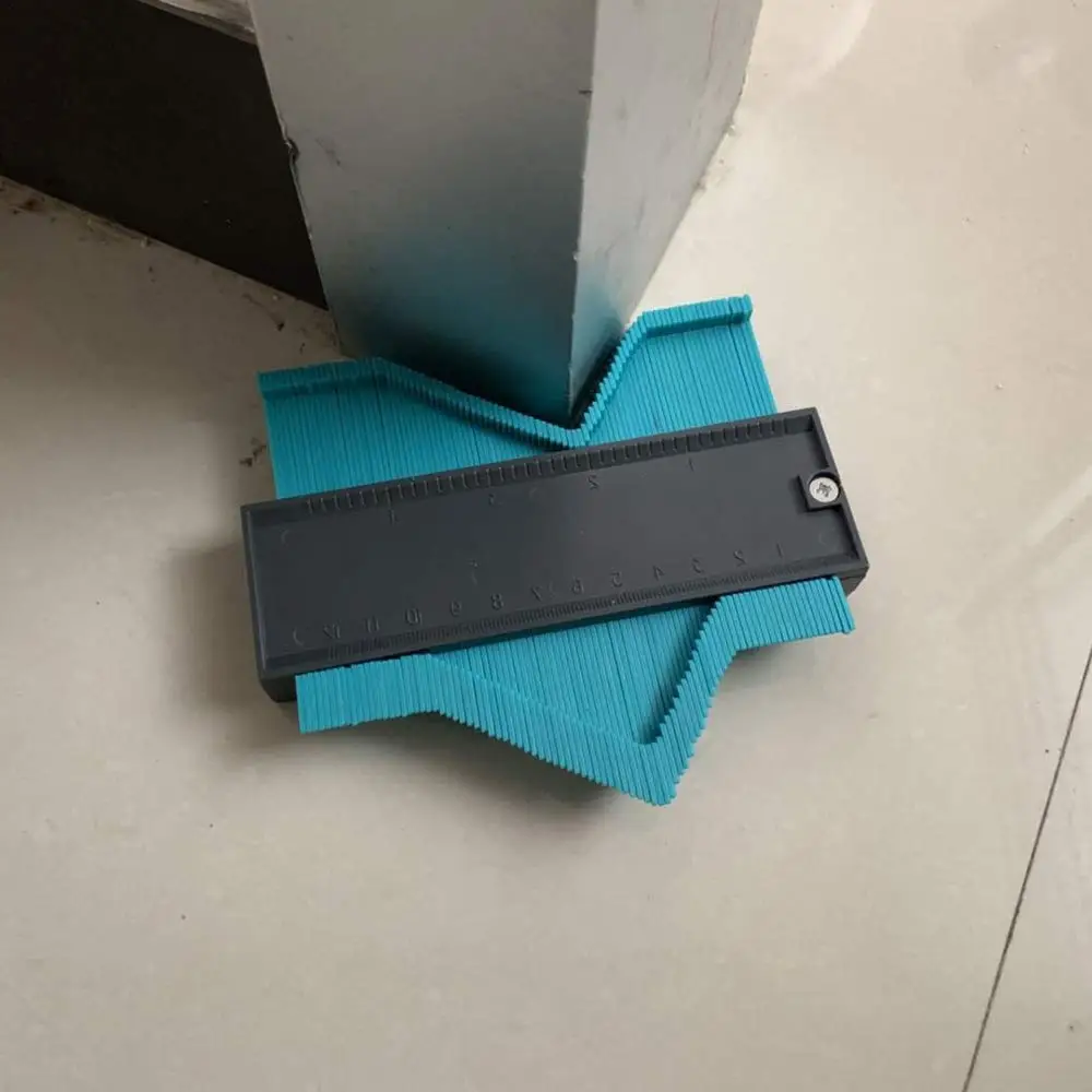 Contour Profile Gauge Duplicator - Woodworking Shape Tracing Template Measuring Tool - Profile Jig Guide -Pipe Tile Frame Gauge