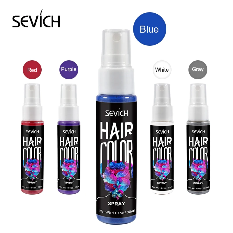 Wholesale temporary professional organic colour hair spray / organic hair color