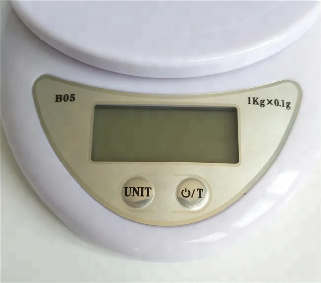 Custom Amazon Hot Selling Branded 1kg Digital Multifunctional Kitchen Scale with Removable Bowl