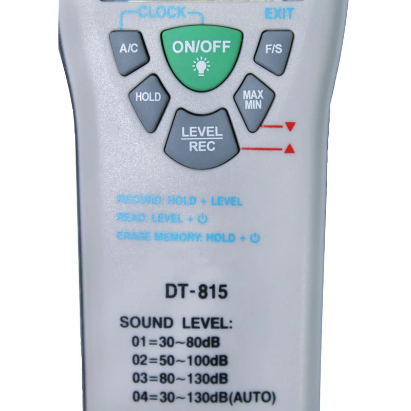 sound level meter Noise meter The volume db test