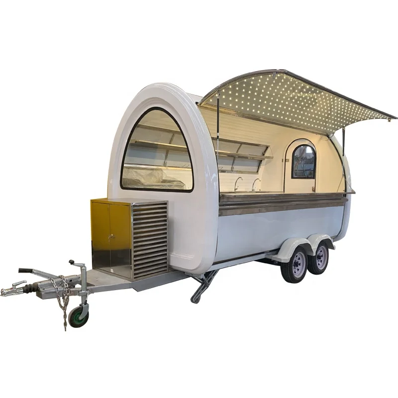 Hot sale mobile ice cream roll food cart