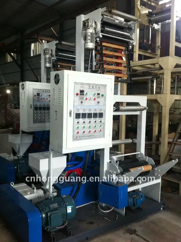 
mini plastic film blown extrusion machine price 