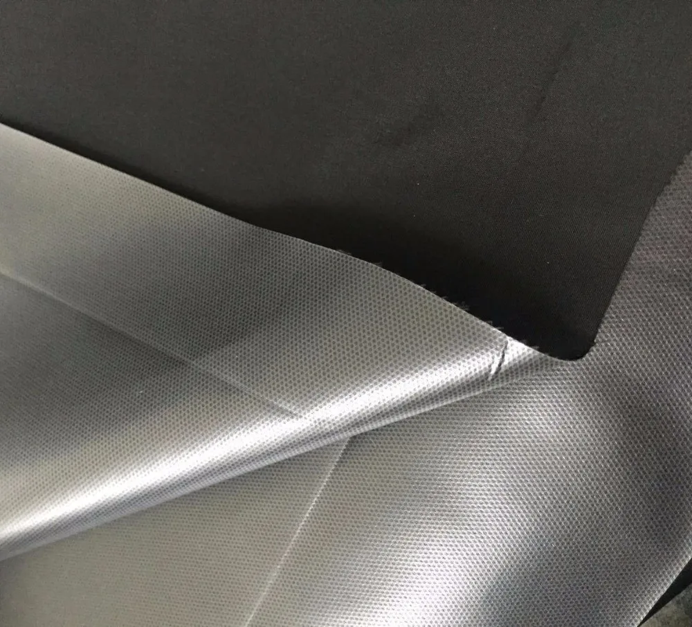 
75D jacket fabric with TPU film coating for airtight bags 