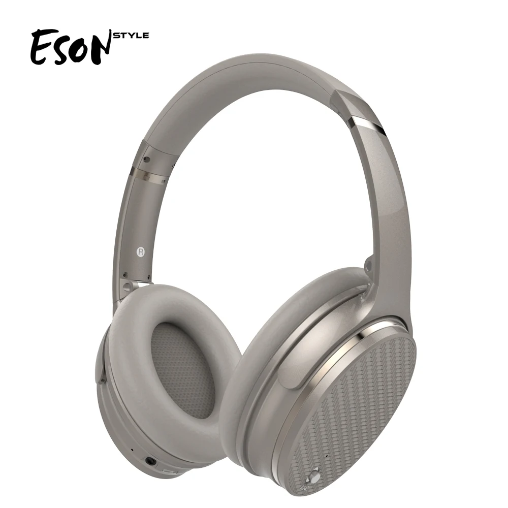 Eson Style wireless Bluetooth headset Active Noise Cancelling Headphone new product ideas home outdoor headphones