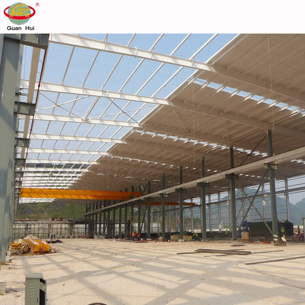 
ISO certificate supplier prefabricated steel structure building for warehouse 