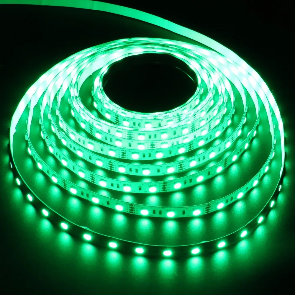 DC24V 30LED/m 60LED/m IP20 Tuya Red Green Blue Yellow Cyan Purple 5050 RGB LED Strip Light