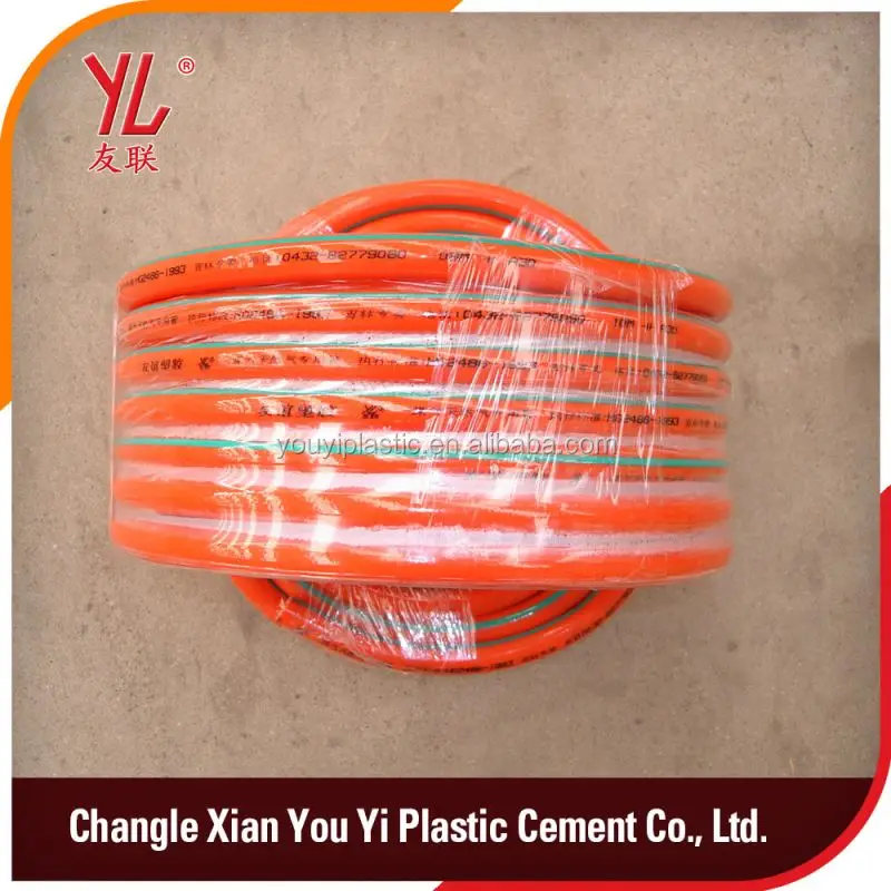  Дешевый гибкий гофрированный ПВХ газовый шланг и регулятор