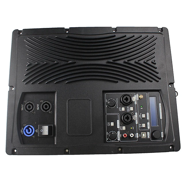 3 канала класса D Мощность модульный активная акустическая система усилитель СИД дисплей экран усилитель