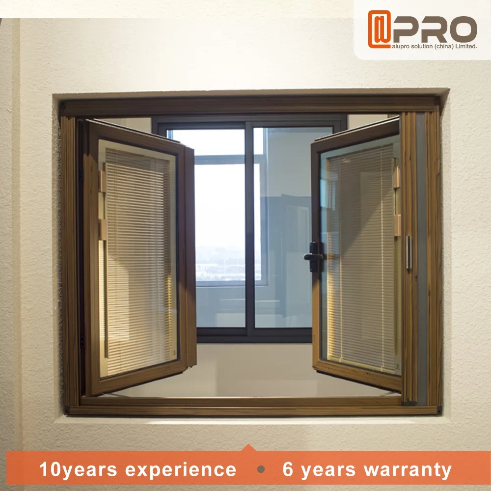 New Design high-end modern new design casement window aluminium window frame design window glass veranda aluminium topbright