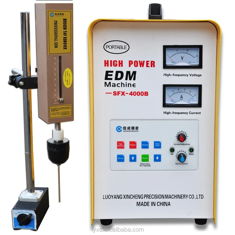 3000W high speed portable CNC EDM machinery SFX-400B machine for broken tap stud bolt remover and wire cutter