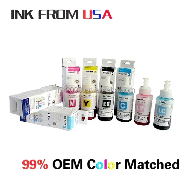 Refill Ink for Epson L800 / L801 /L805 Eco-Tank Printer