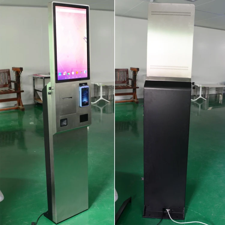24 inch Android system self- service touchscreen payment kiosks for chain restaurant