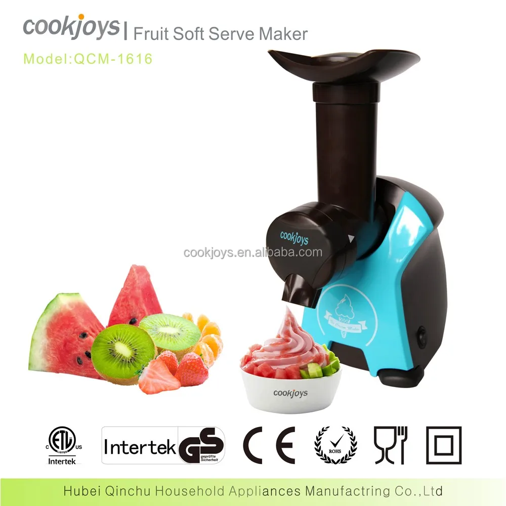 cookjoys wholesale 250 W GS approved home fruit sorbet maker