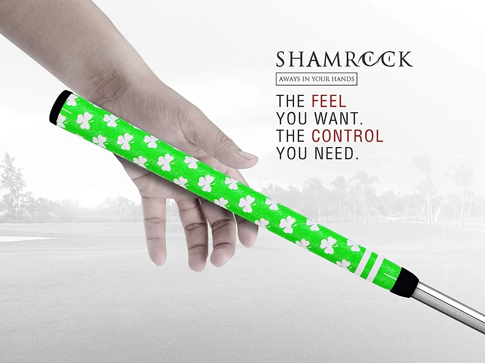 NEW Champkey Shamrock Golf Grips for Golf Club Three Size Standard Midsize and Oversize Club Grips