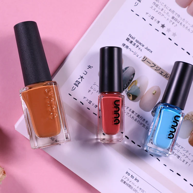 UNNA 2019 Wholesale Popular 31-Piece 10ml Water-based Color Mirror Peel Off Nail Polish Set