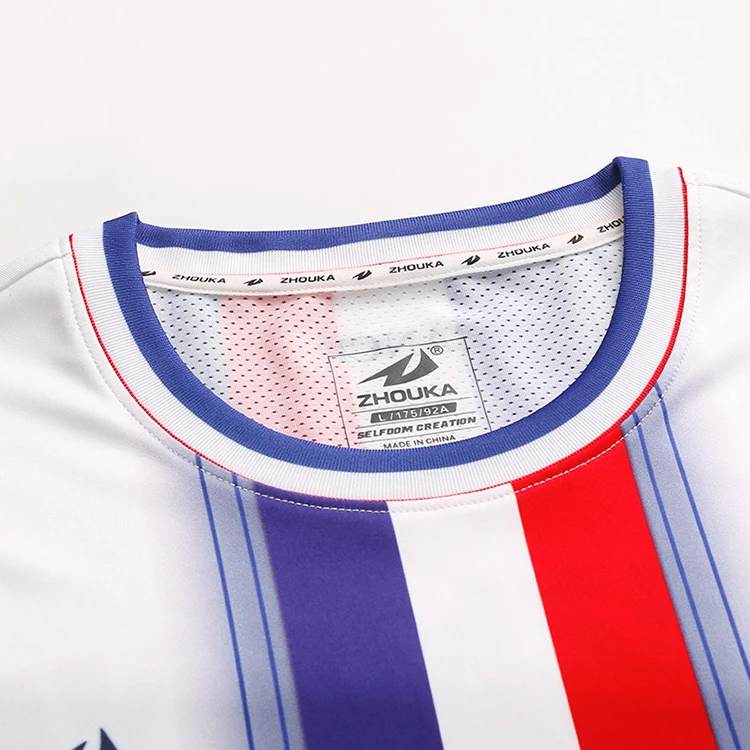 Custom Soccer Wear Set High School Retro Soccer Jersey Uniform Sublimation Cheap Tracksuit Soccer Shirts From China