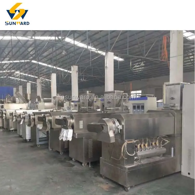semi- automatic pet dry dog food dryer extrusion making machine plant