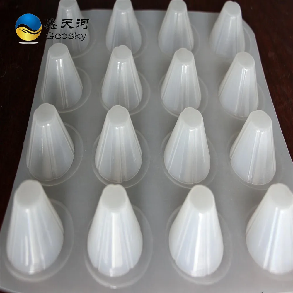 Plastic Dimpled Foundation Membrane/ Dimple Waterproof HDPE Drain Board