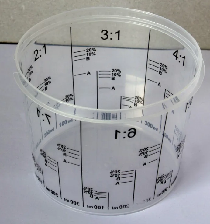 Экологичная дешевая пластиковая машина для измерения вязкости краски, эмалевая краска, устойчивая к упаковке, рынок ремонта столкновений