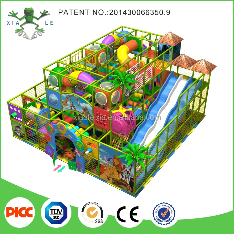 Most Creative Commercial Big Slides Children Indoor Playground For Sale