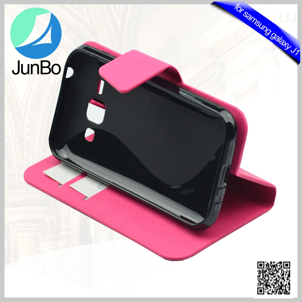 Единый Телефон Чехол для Samsung J1, Samrt Телефон Флип Кожаный Чехол для Samsung J1